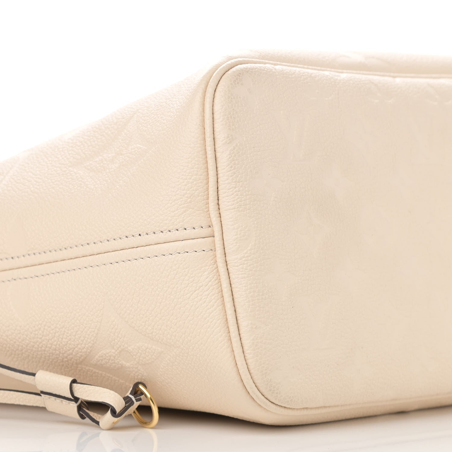 Louis Vuitton Empreinte Monogram Giant Neverfull MM Cream 10 of 11