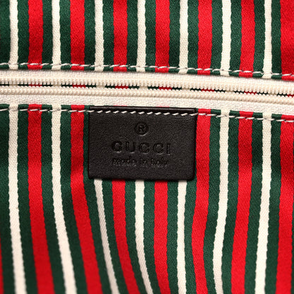 Gucci Monogram Medium New Britt Tote Brown 6 of 13