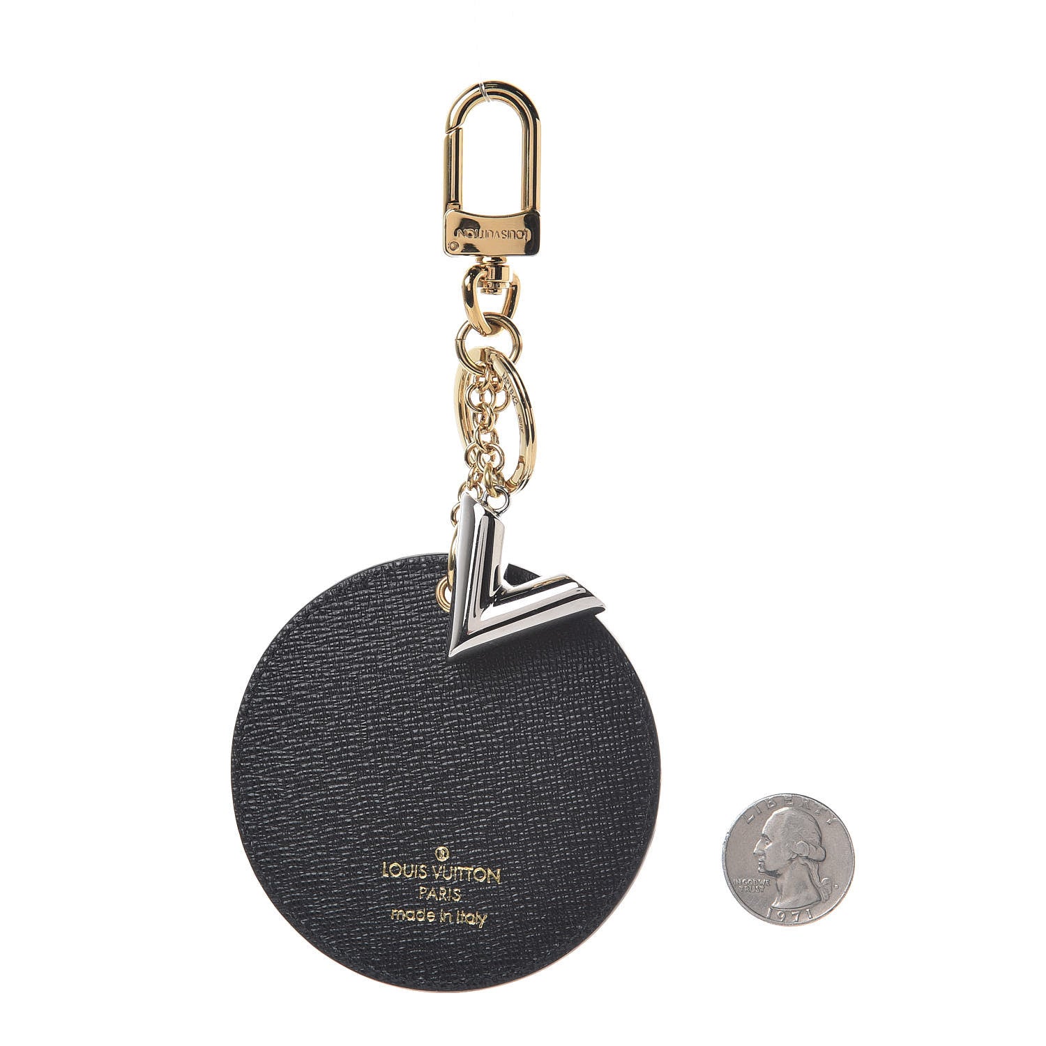 Louis Vuitton Reverse Monogram Night Lights Bag Charm Key Ring 2 of 3