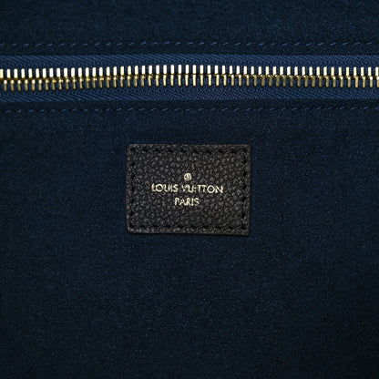 Louis Vuitton Empreinte Monogram Giant Neverfull MM Black 6 of 9