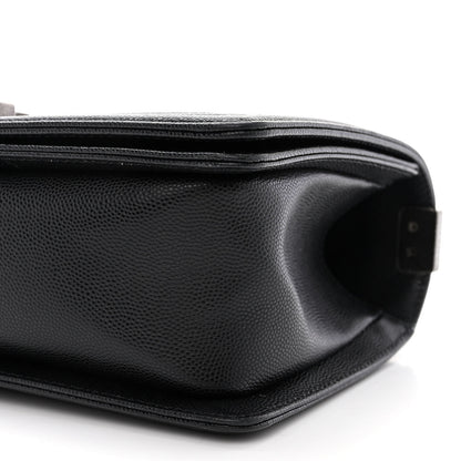 Chanel Caviar Quilted Medium Boy Flap Black 11 of 11