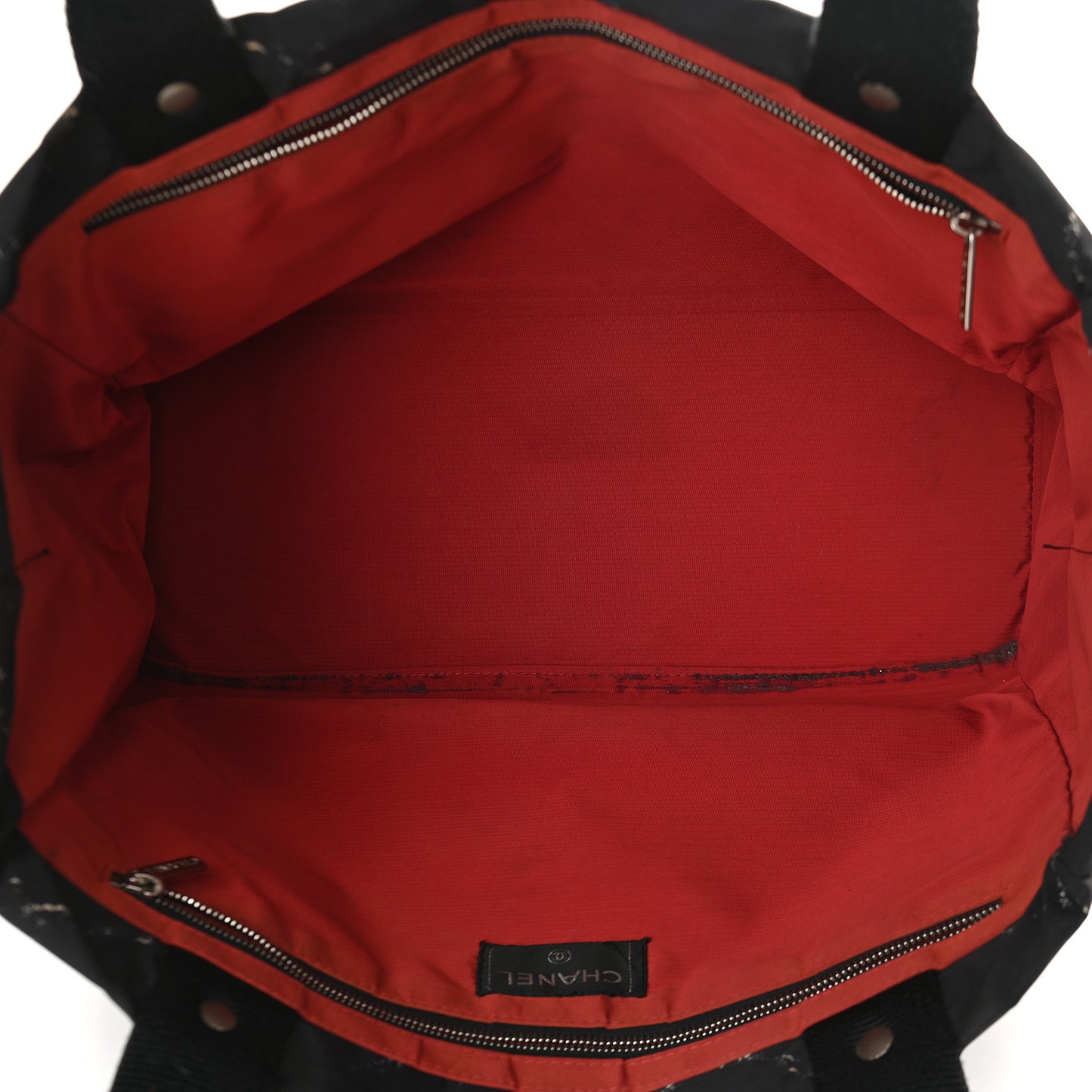 Nylon Travel Tote Black