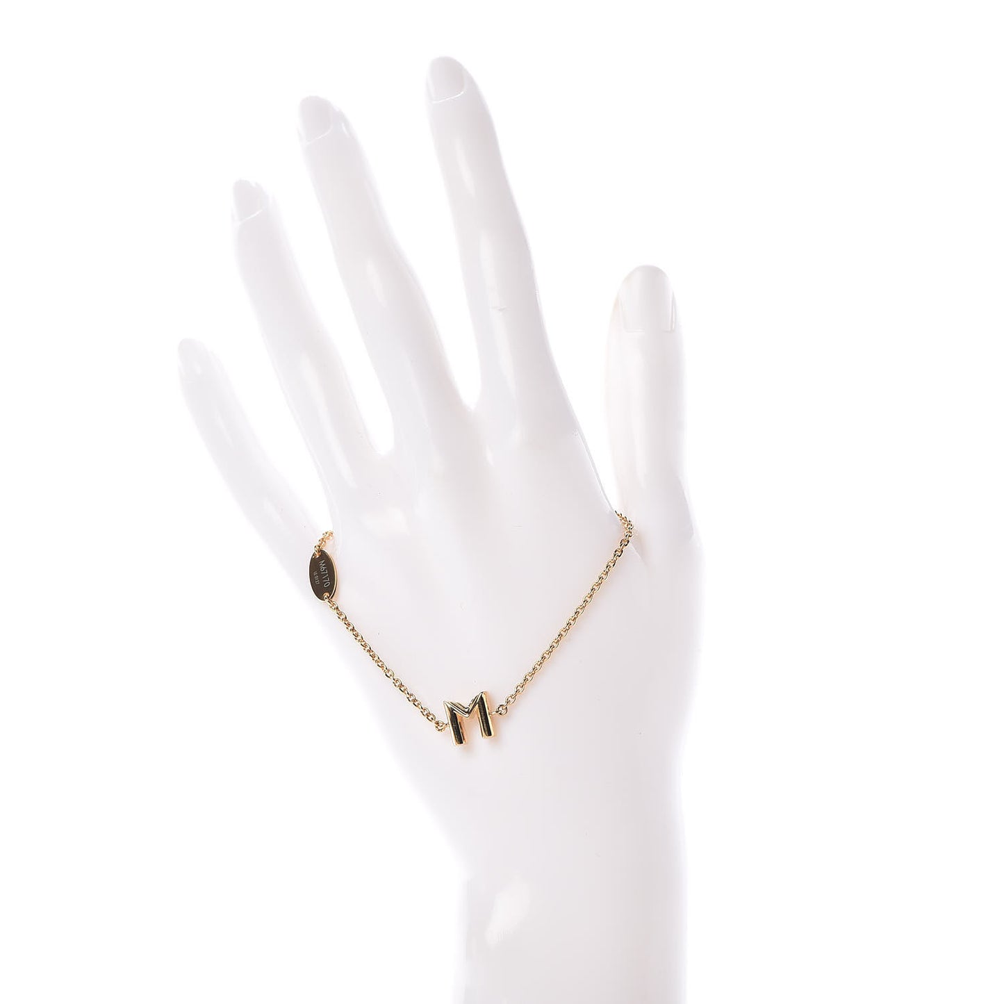 LV And Me Letter M Bracelet Gold