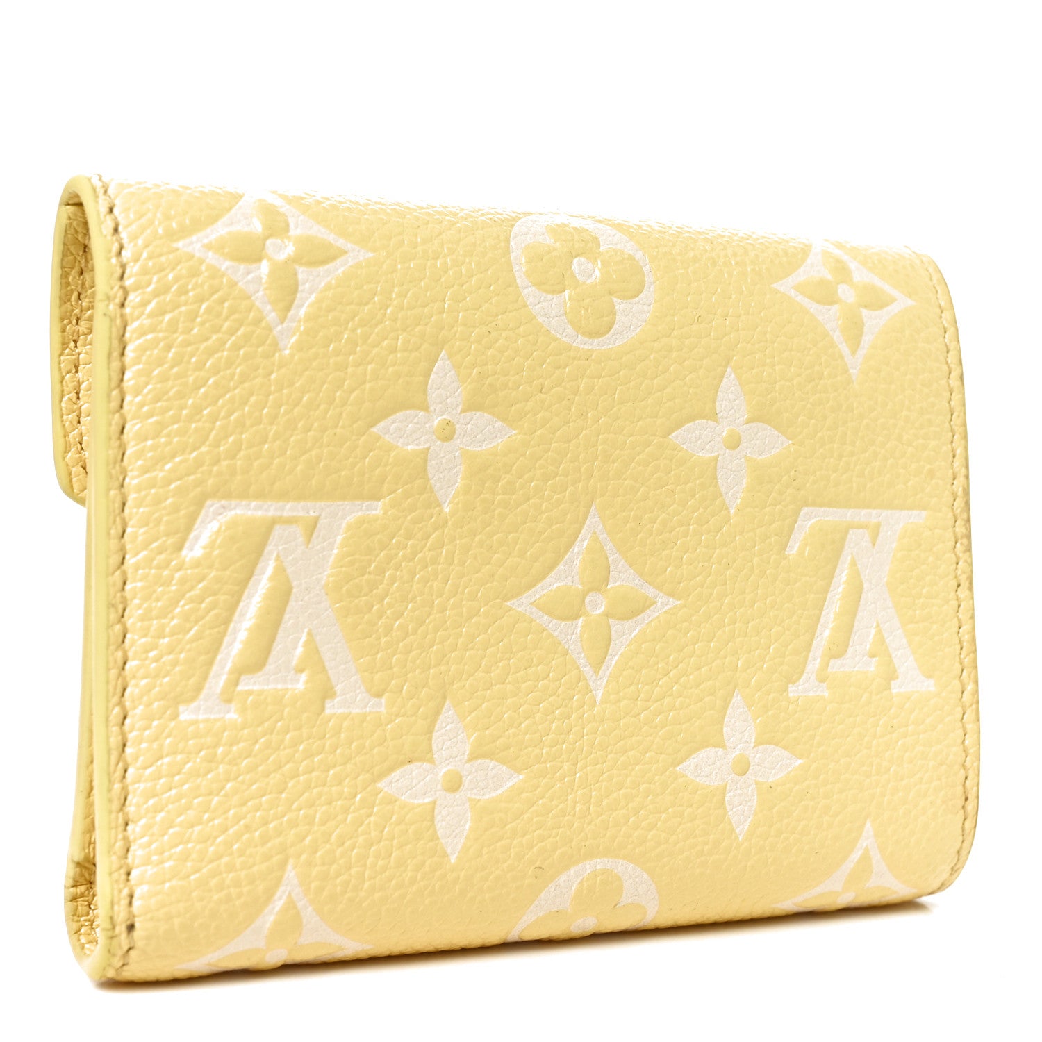 Louis Vuitton Empreinte Monogram Victorine Wallet Lemon Curd 3 of 7
