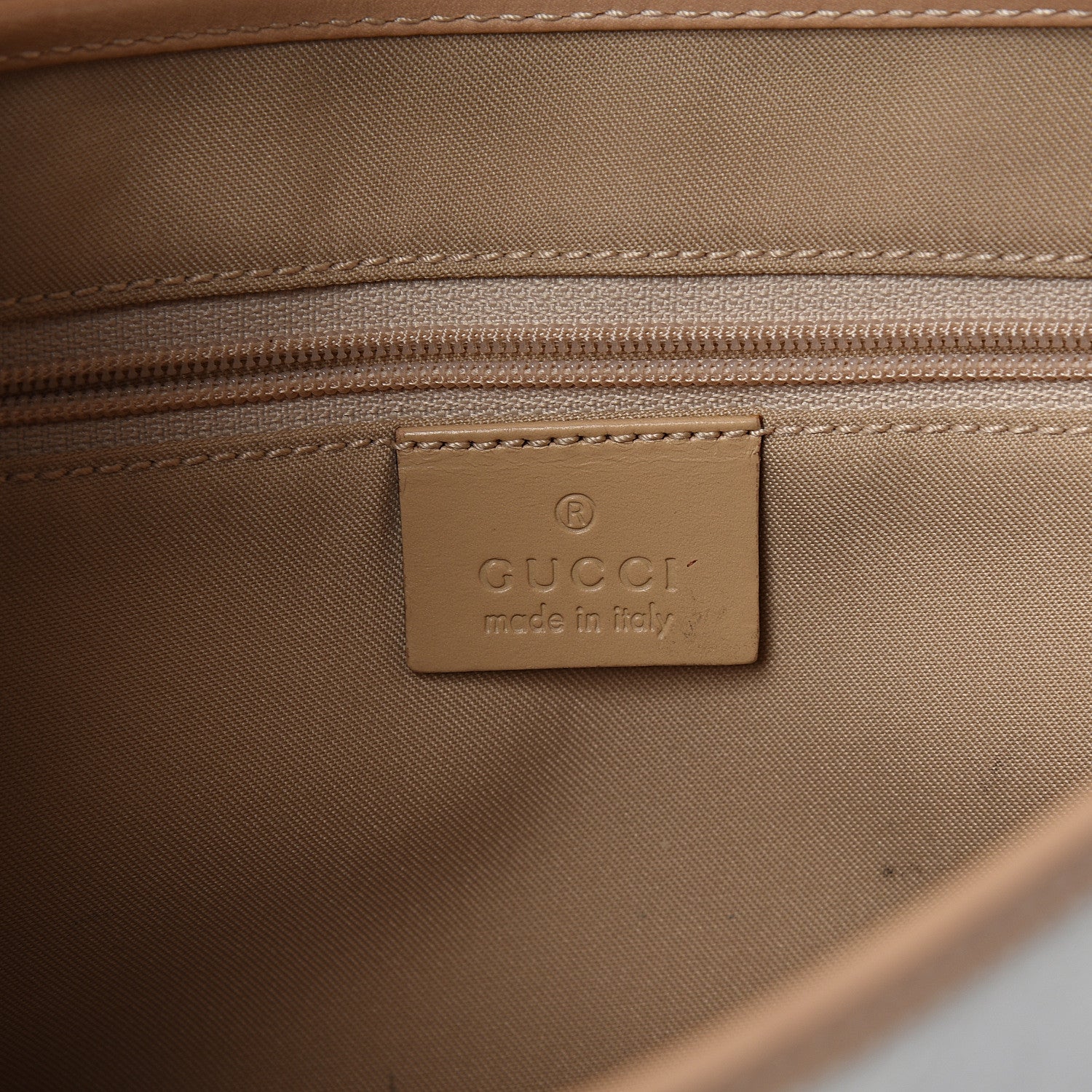 Gucci Monogram Small Jackie O Hobo White Brown 6 of 13