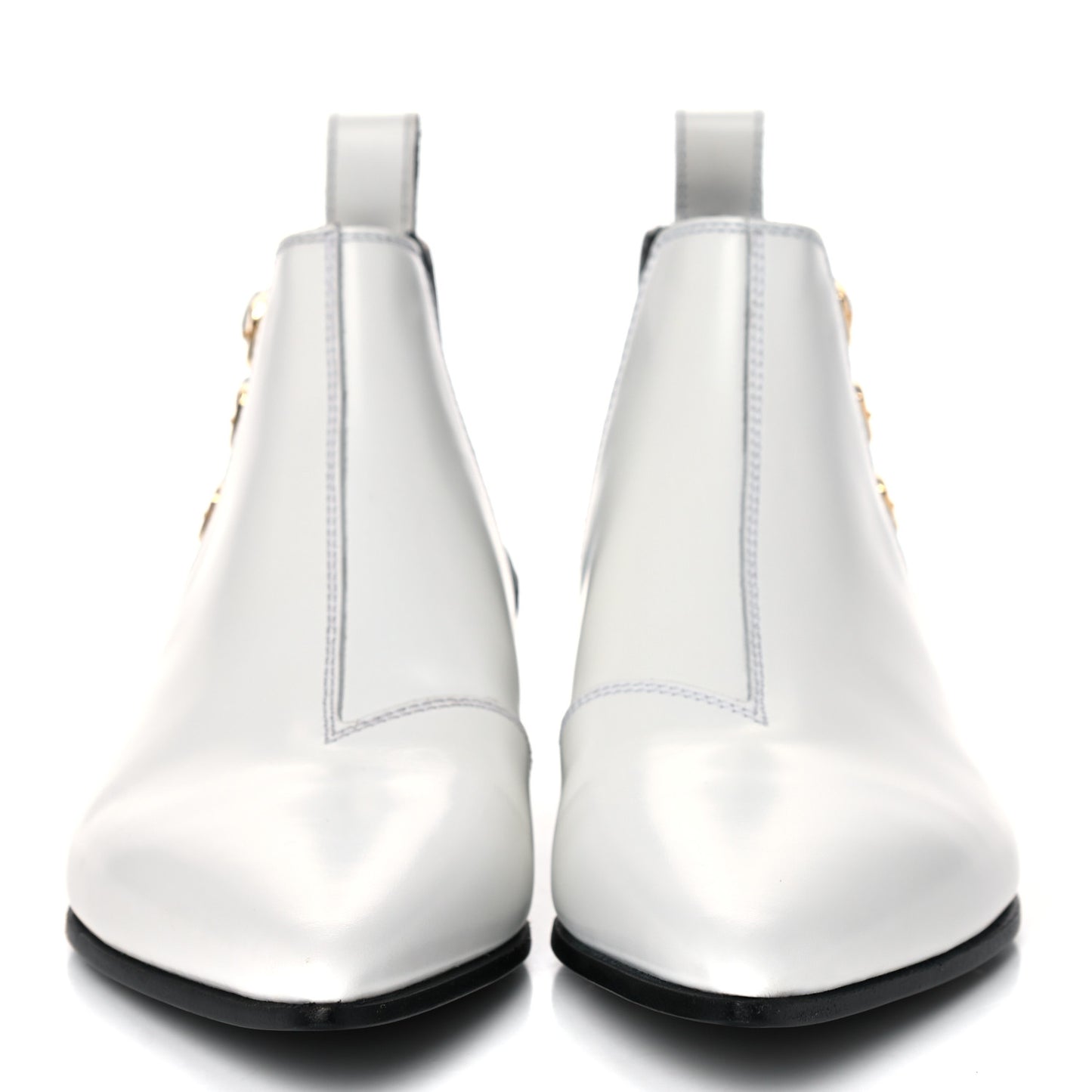 Cordovan Lux Ankle Boots 38 White