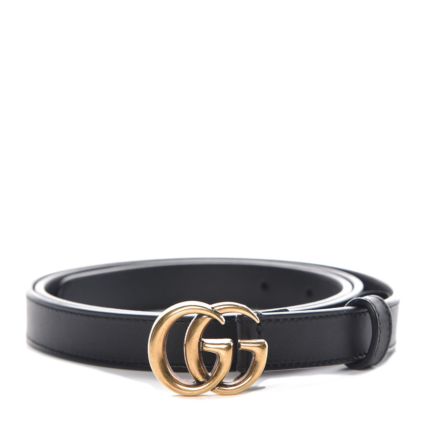 Calfskin Double G 20mm Belt 95 38 Black