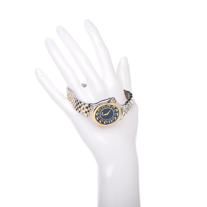 Fendi Stainless Steel Diamond Topaz 33mm Crazy Carats Two Tone Quartz Watch Black 4 of 9