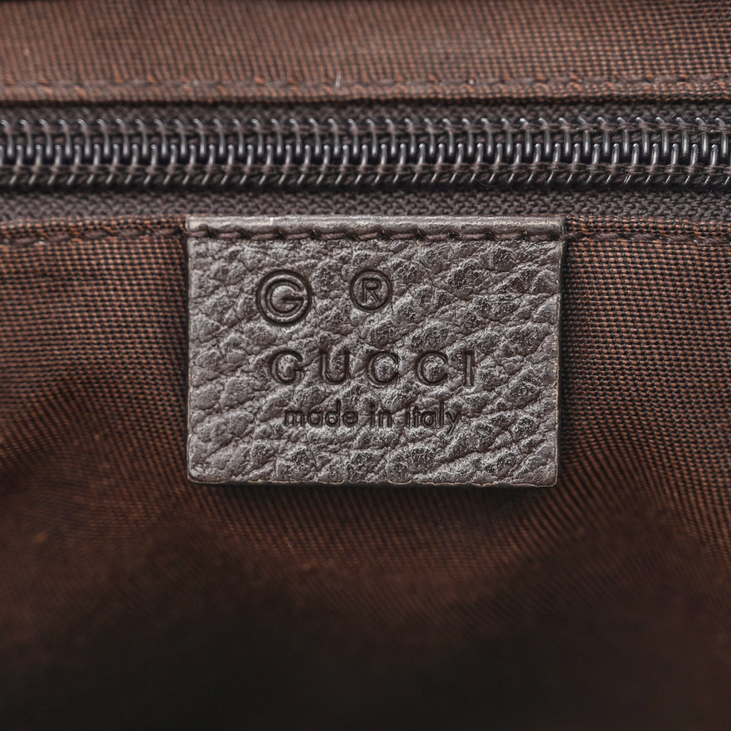Monogram Flap Messenger Bag Beige Dark Brown