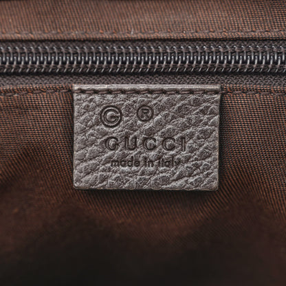 Gucci Monogram Flap Messenger Bag Beige Dark Brown 6 of 14