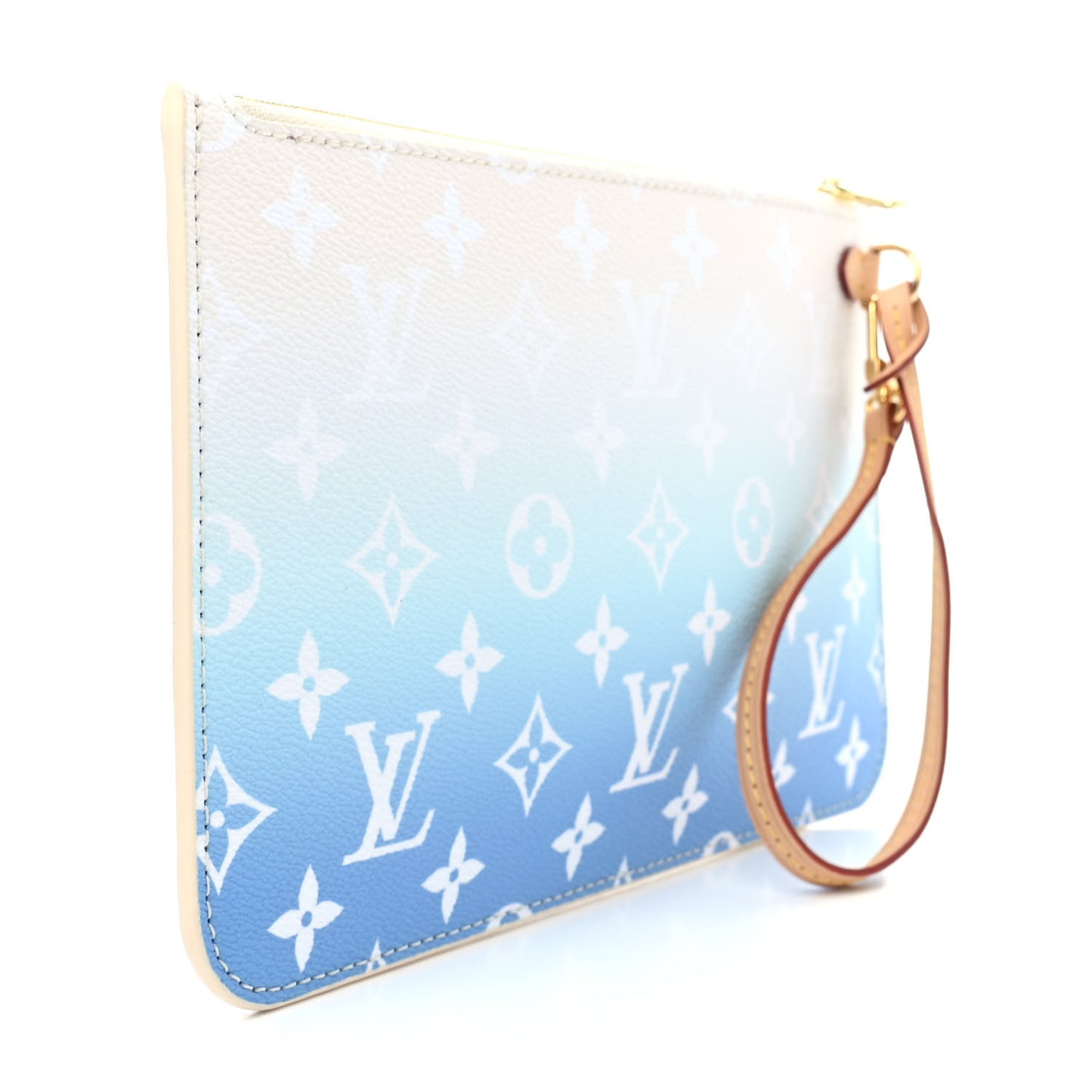 Monogram By The Pool Neverfull MM Pochette Blue