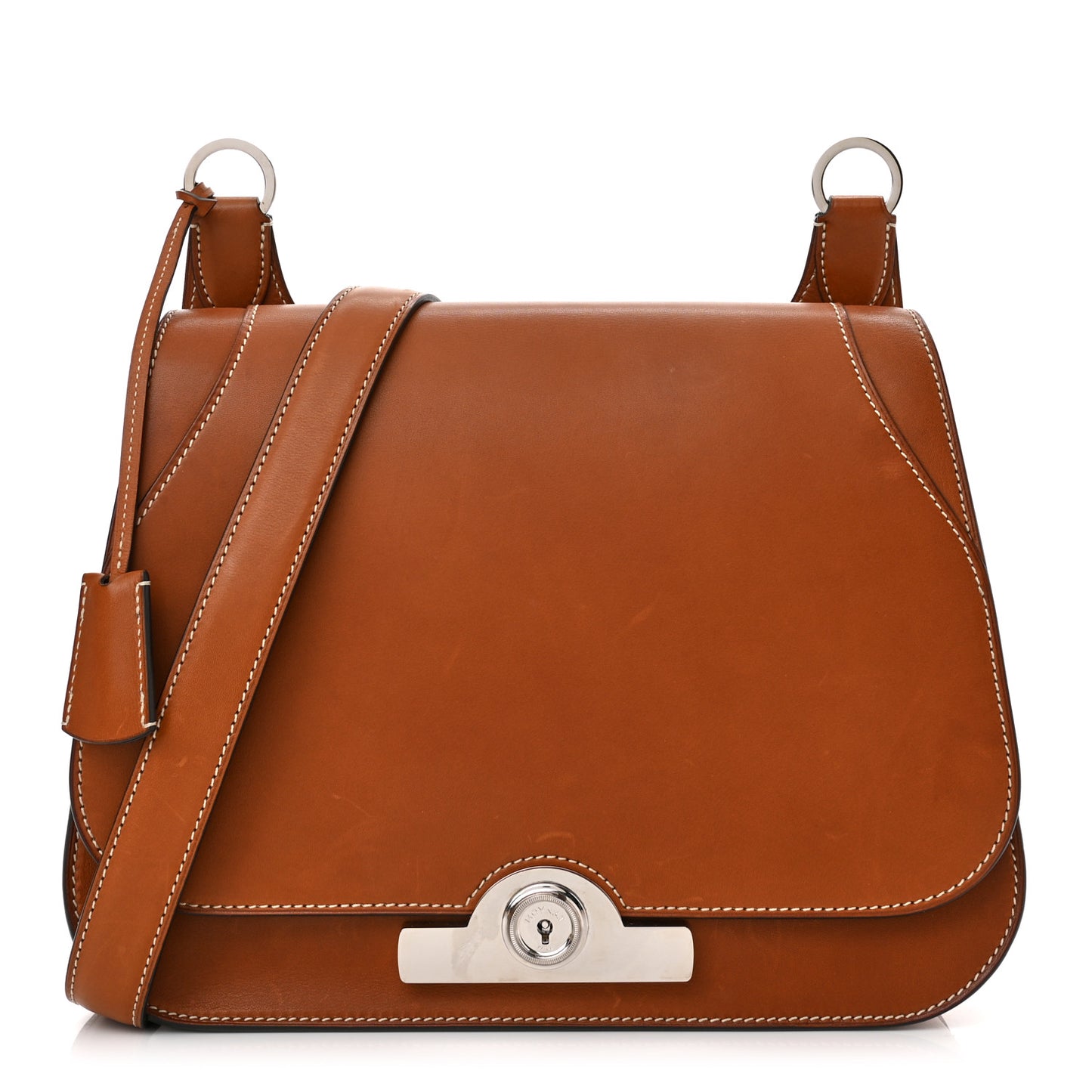 Barenia Rejane Saddle Bag Tan