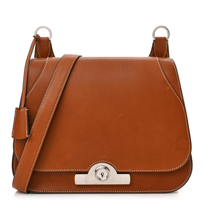 Moynat Barenia Rejane Saddle Bag Tan 1 of 9