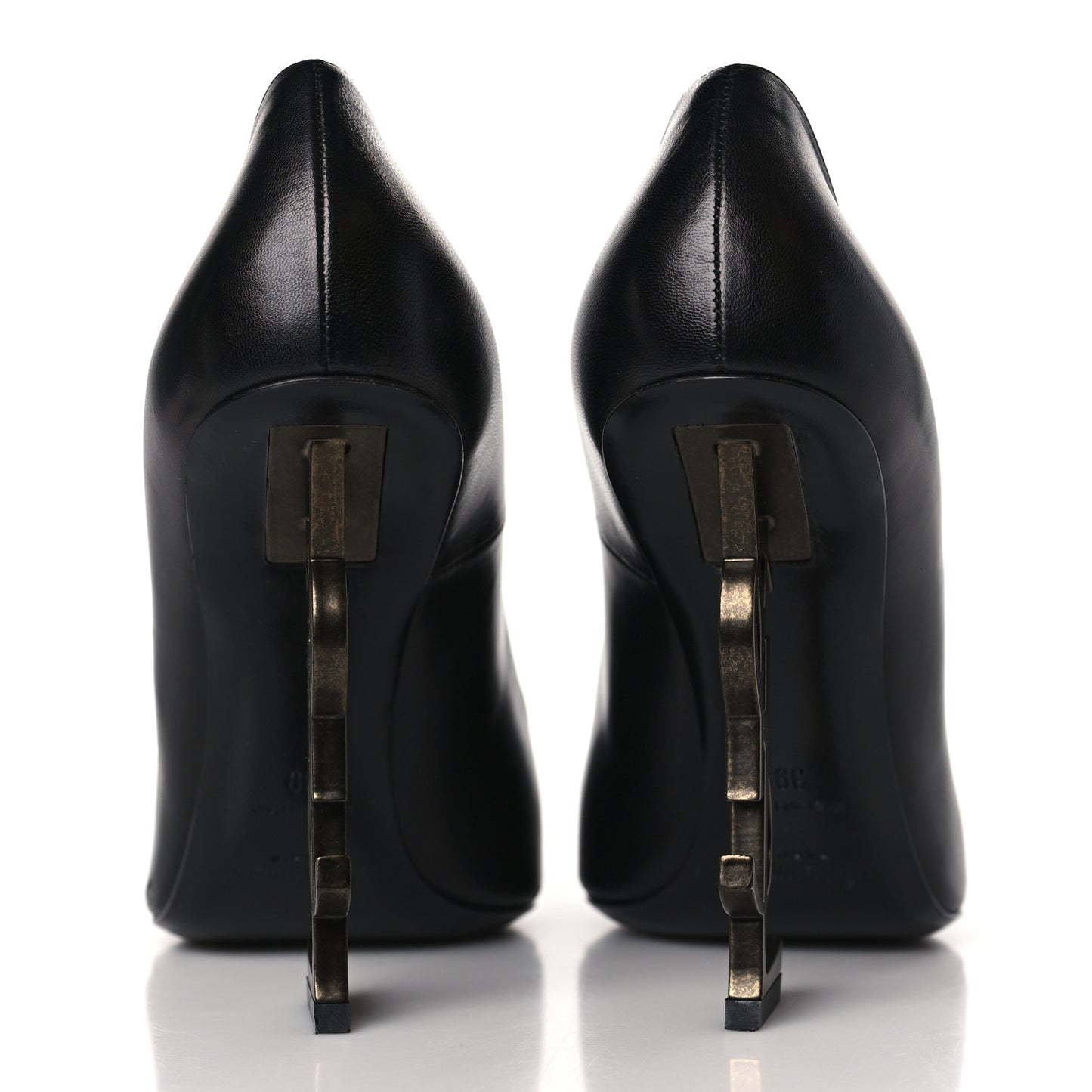 Calfskin Opyum 100 Pumps 39 Black