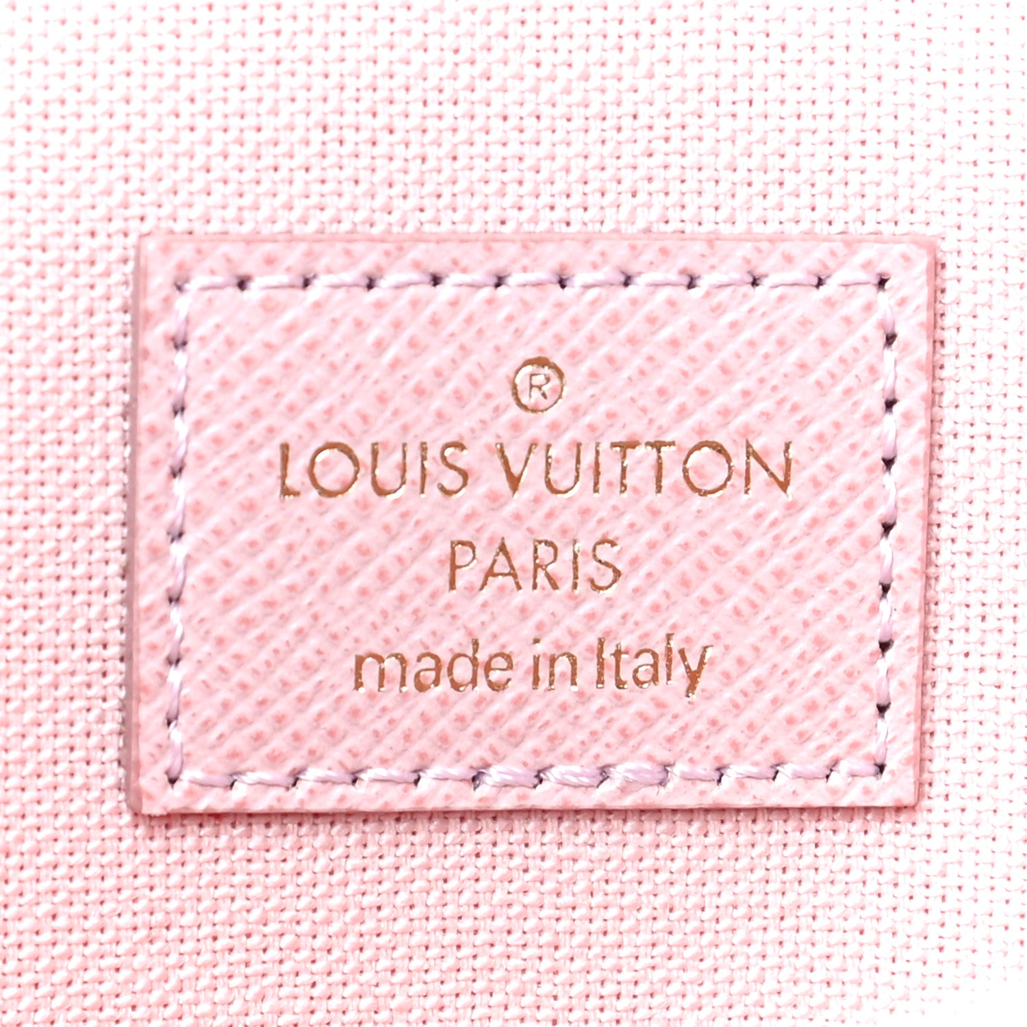 Louis Vuitton Damier Azur Pochette Felicie Chain Wallet Rose Ballerine 7 of 14