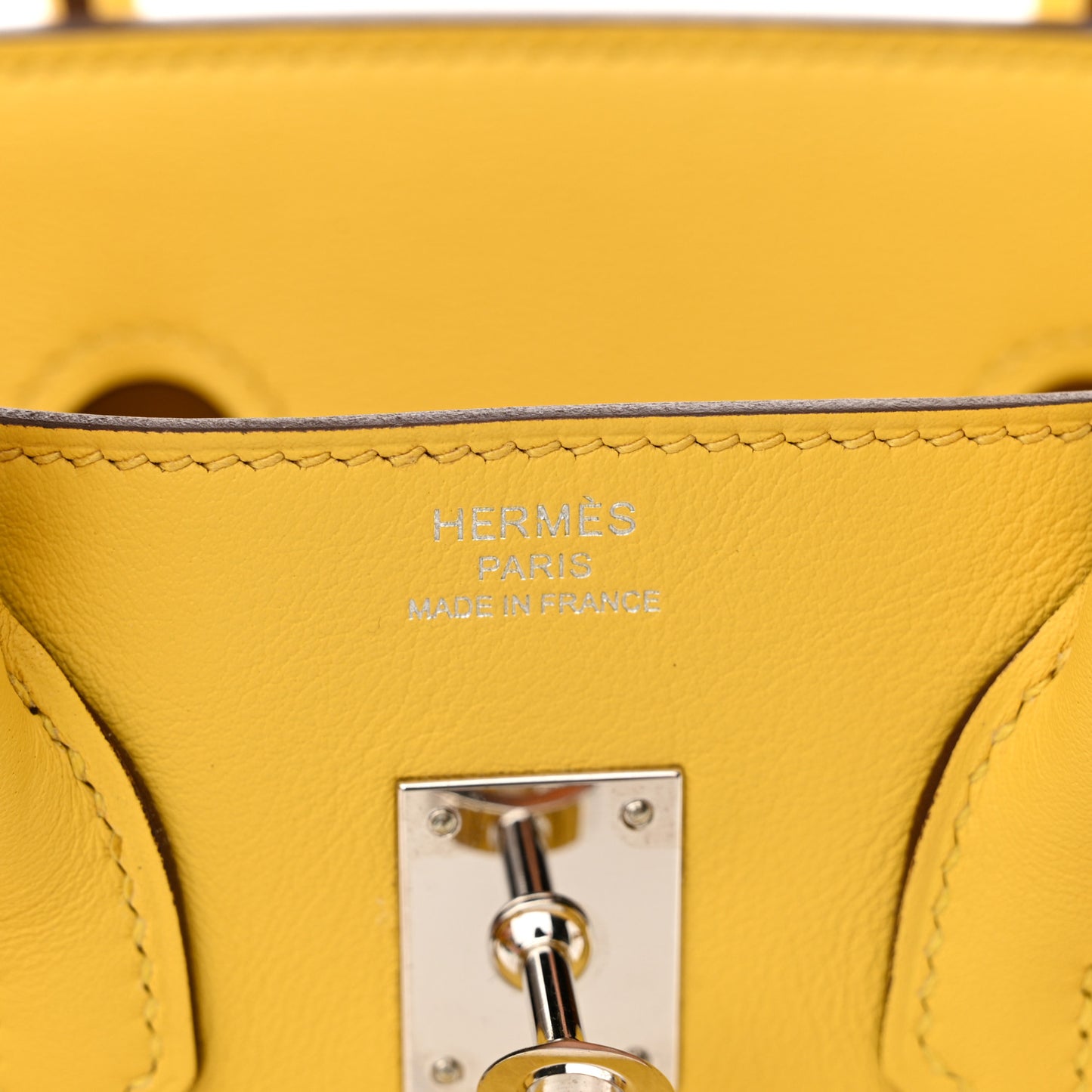 Swift Birkin 25 Jaune De Naples