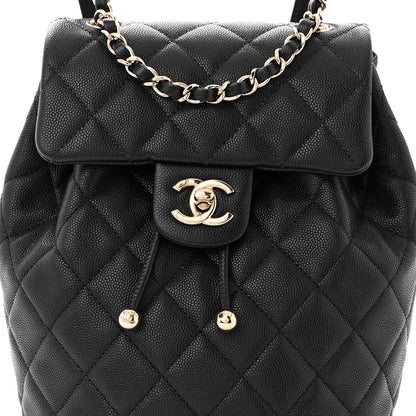 Chanel Caviar Quilted Mini Urban Spirit Backpack Black 7 of 10
