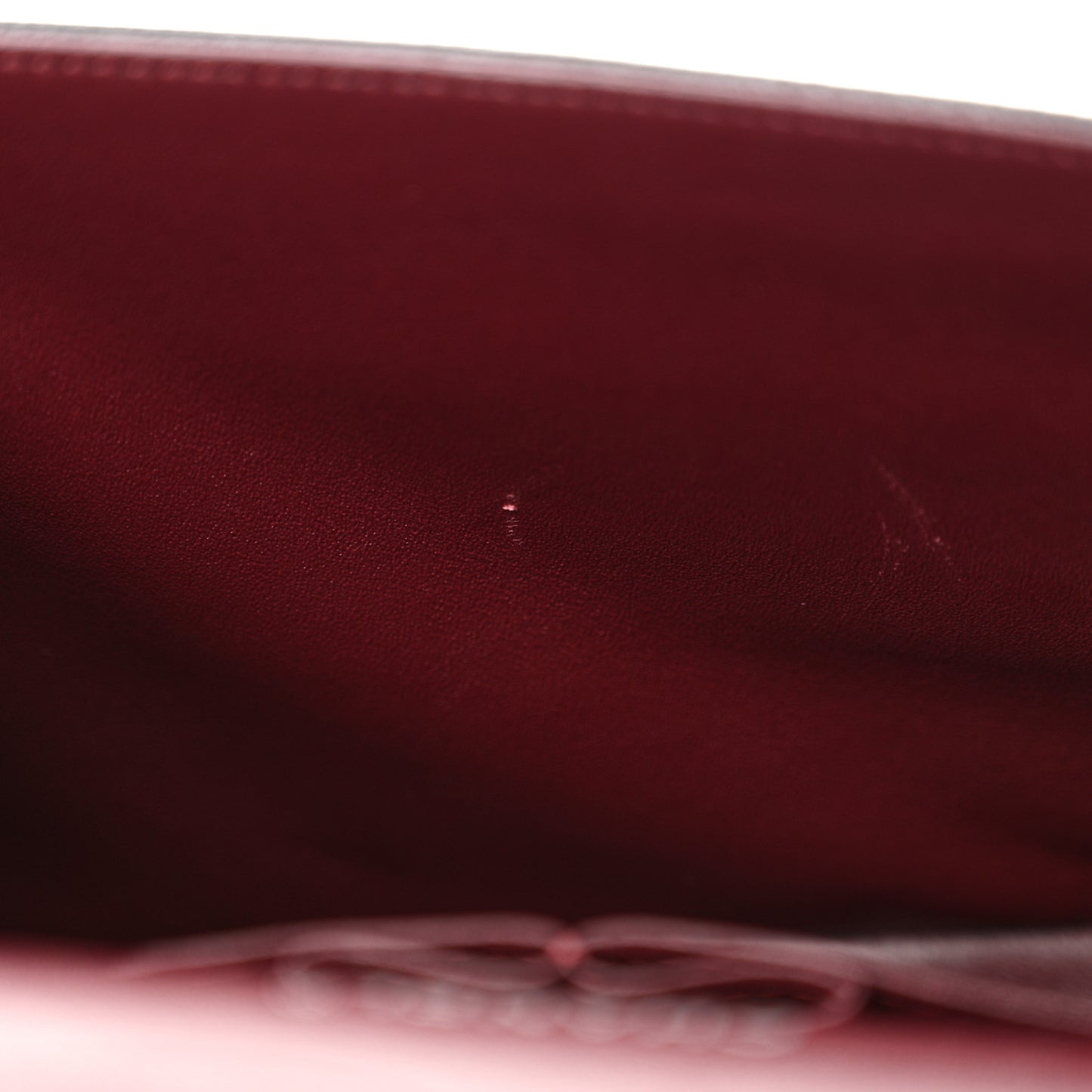 Caviar Chevron Quilted Jumbo Double Flap Black