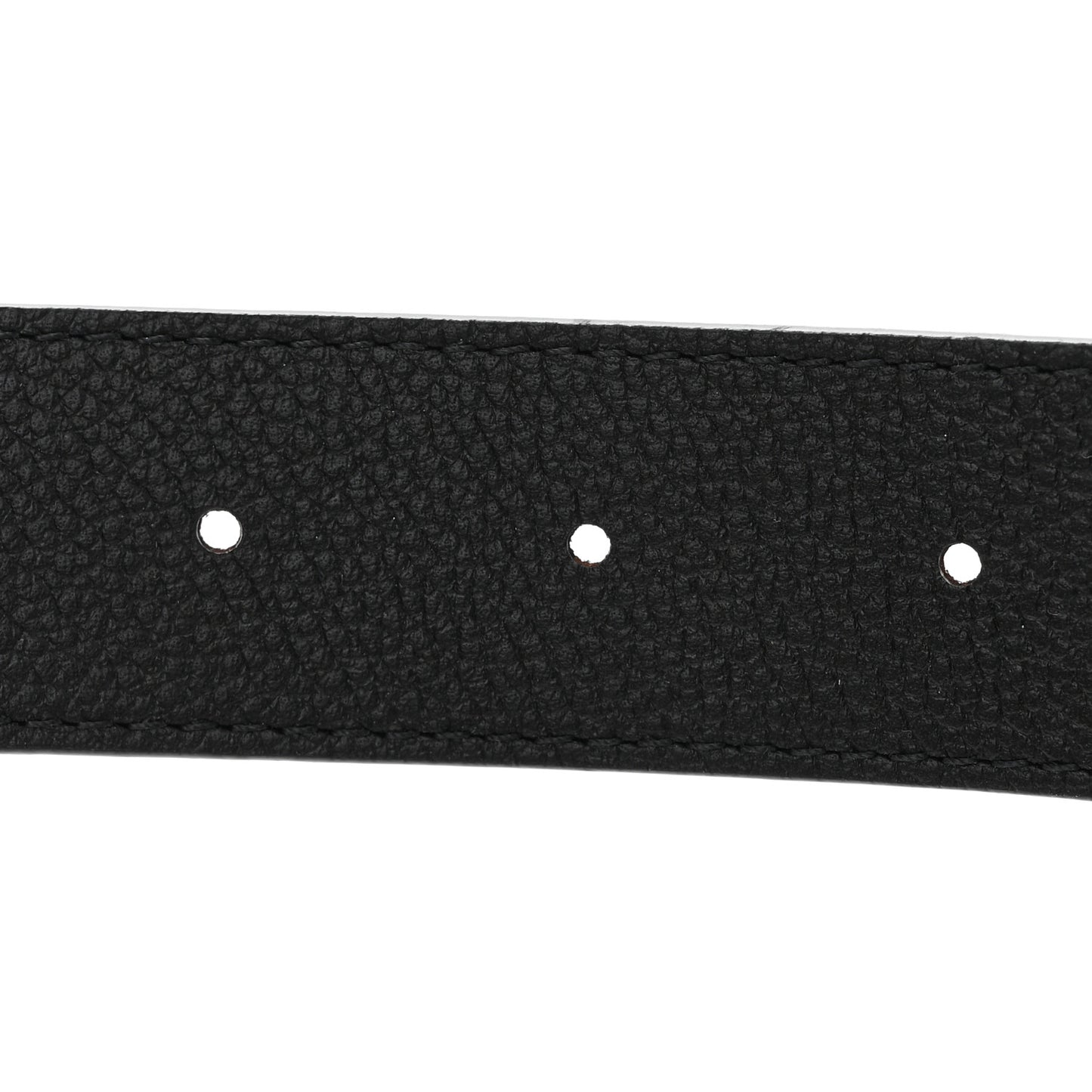 Calfskin Monogram 30mm LV Initiales Reversible Belt 100 40 Black