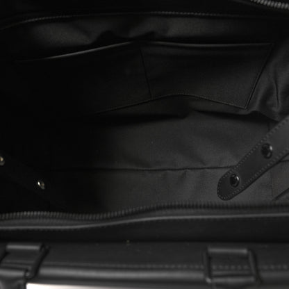 Louis Vuitton Monogram Seal Steamer Tote Black 5 of 9