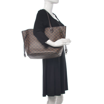 Louis Vuitton Damier Ebene Neverfull MM 2 of 18