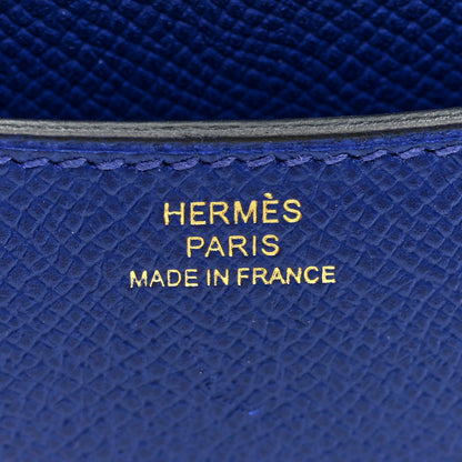 Hermes Epsom Constance 18 Bleu Electrique 11 of 17