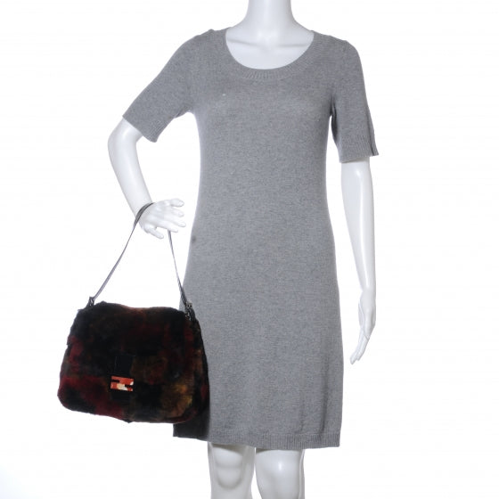Fendi Mink Fur Mama Baguette 2 of 9