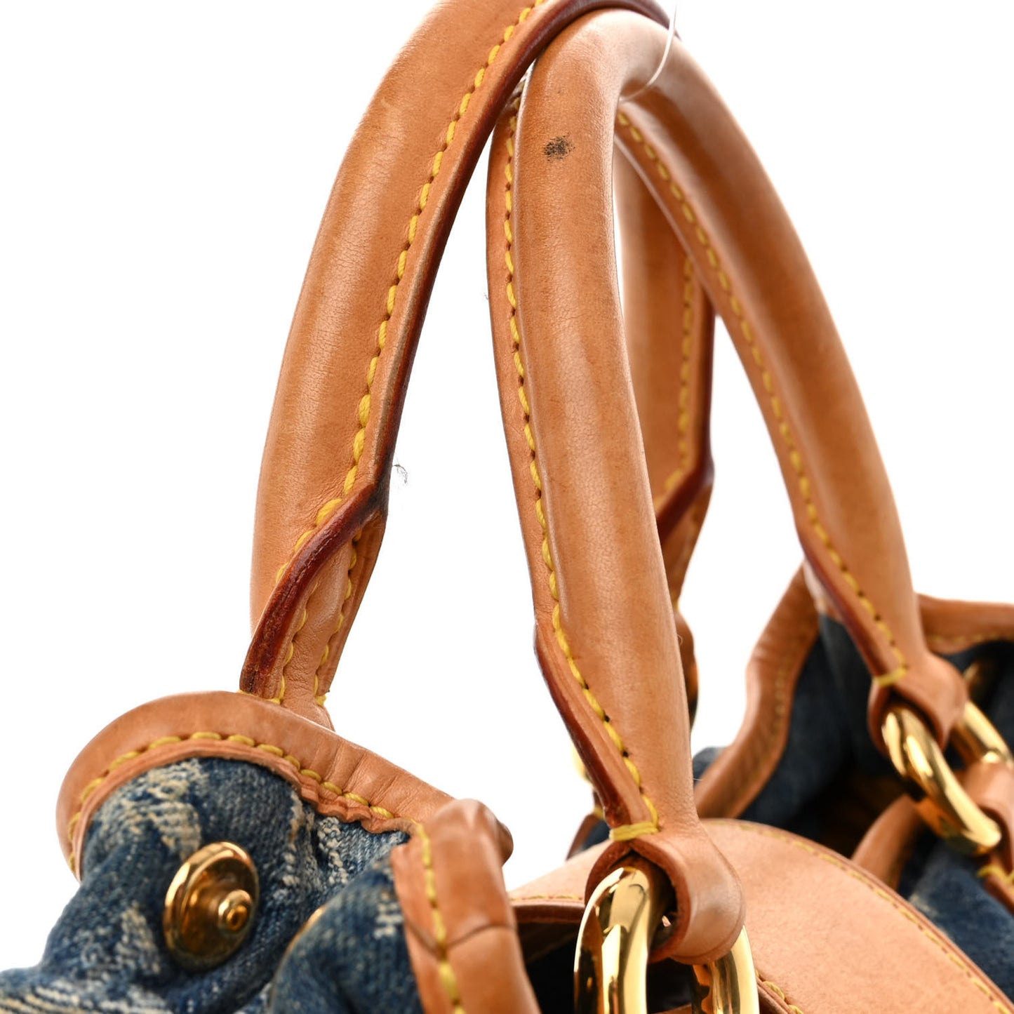 Monogram Denim Pleaty Blue