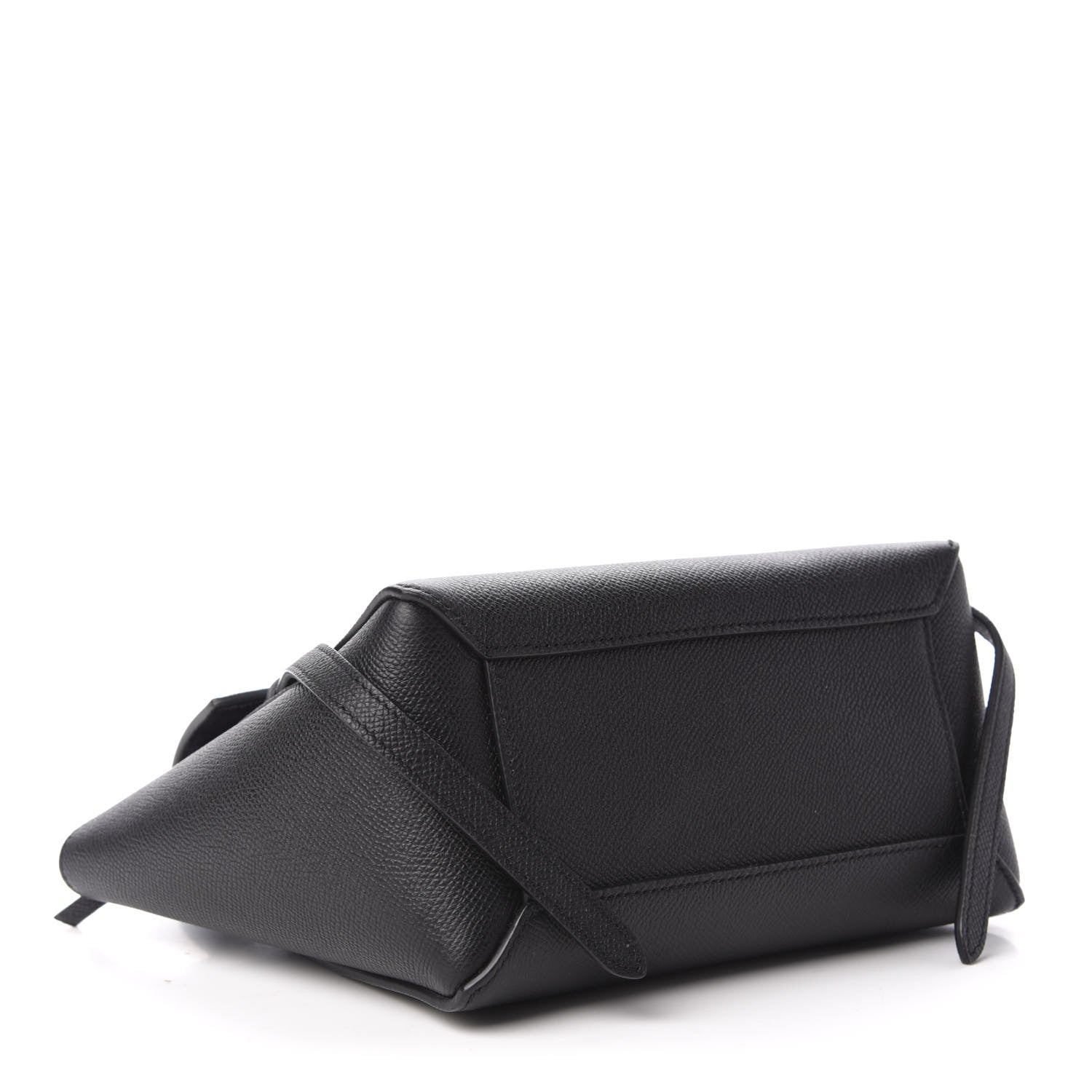 Celine Grained Calfskin Nano Belt Bag Black 5 of 10