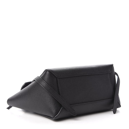 Celine Grained Calfskin Nano Belt Bag Black 5 of 10