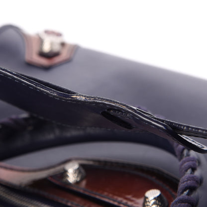 Balenciaga Smooth Calfskin Metallic Patent Giant 12 Silver Hardware City Ultraviolet 4 of 15
