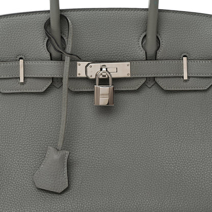 Hermes Togo BIRKIN 30 Gris Mouette 8 of 13