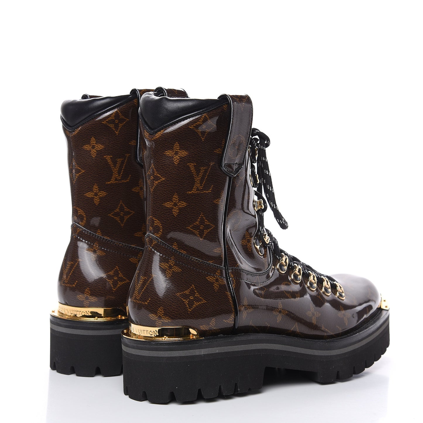 Monogram Glaze Mens Outland Ankle Boots 8.5 Ebene