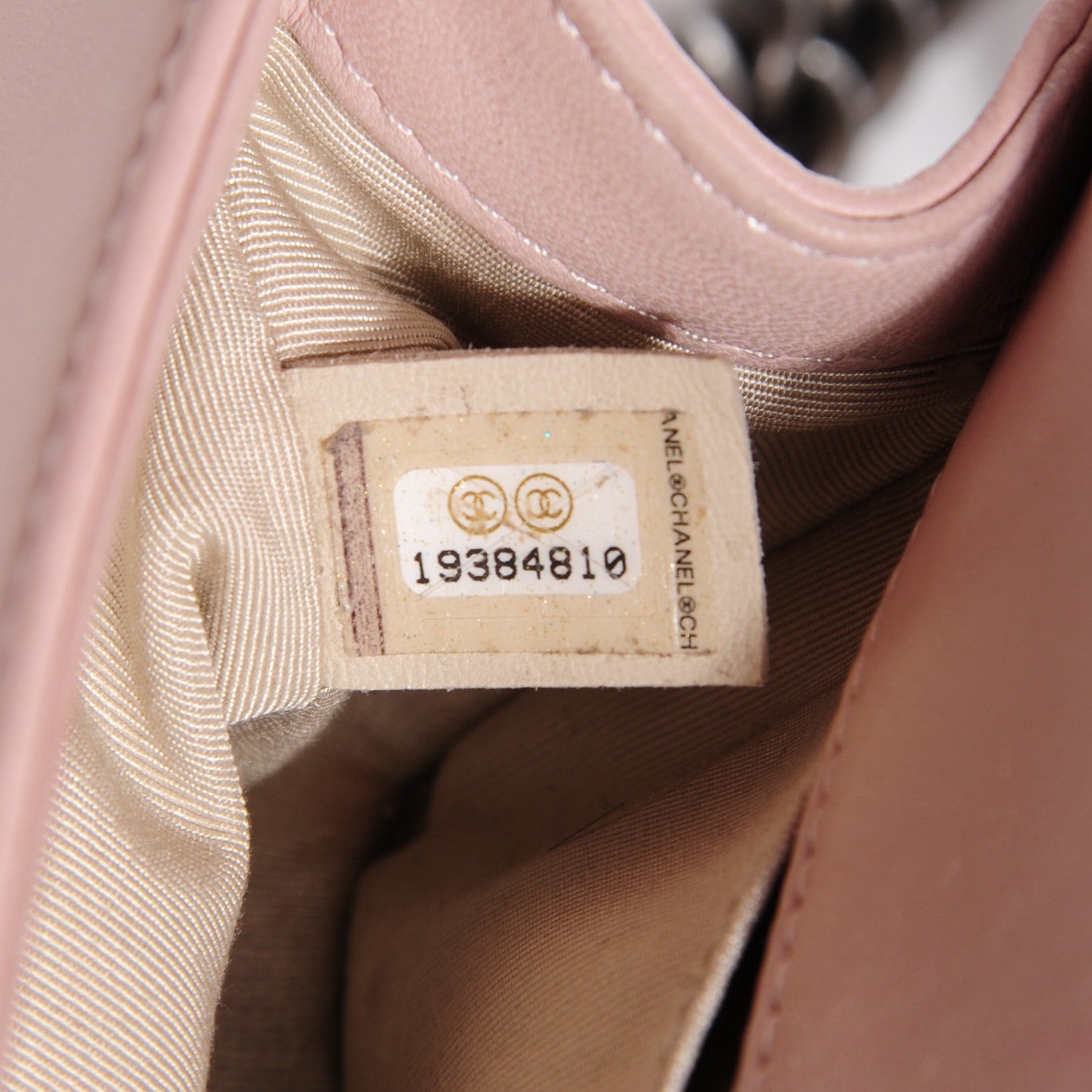 Chanel Lambskin Quilted Small Boy Flap Light Pink 6 of 7