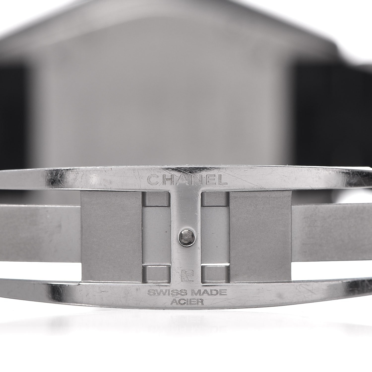 Chanel Stainless Steel Ceramic 33mm J12 Quartz Watch Black 5 of 6