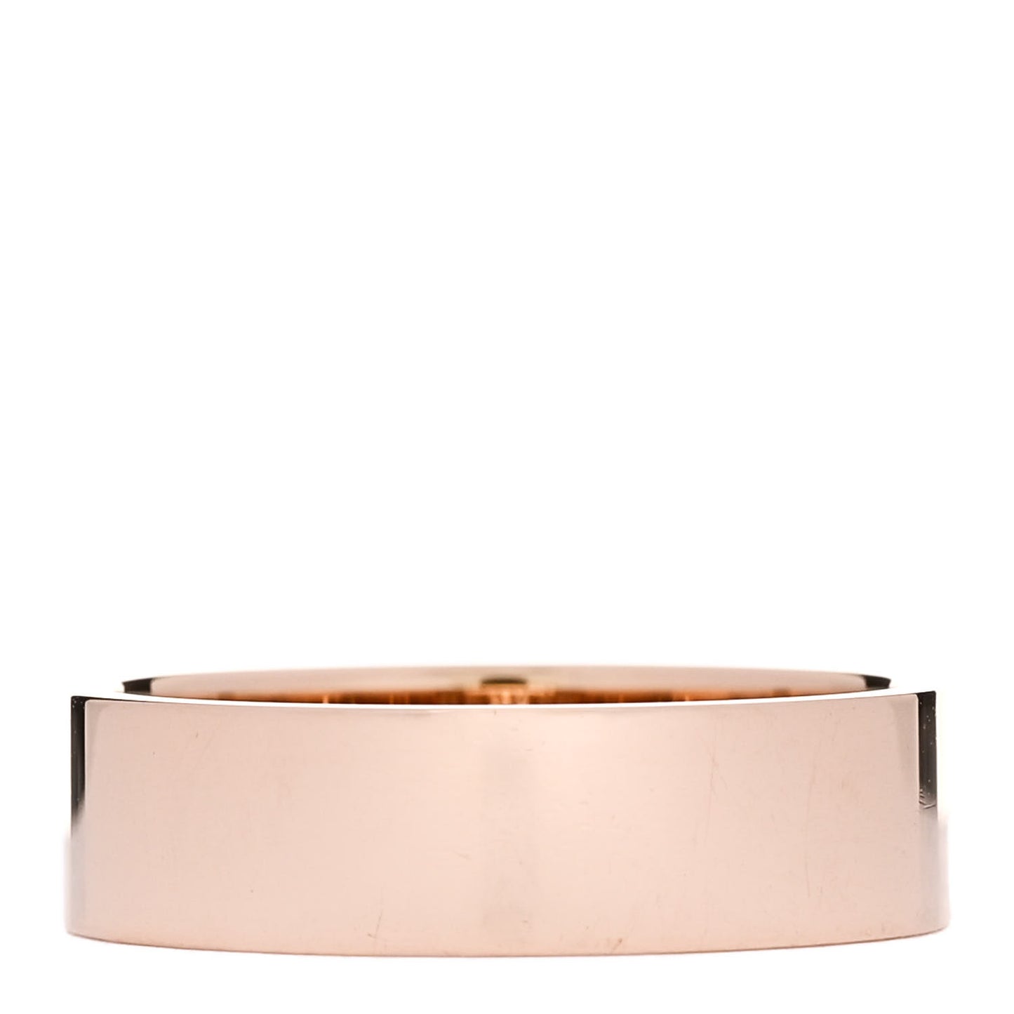 18K Rose Gold Diamond PM H D'Ancre Ring 56 7.75