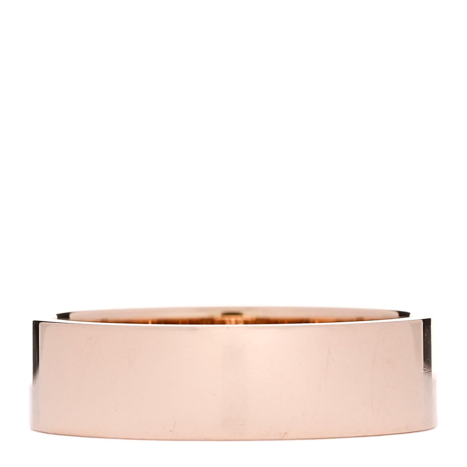 Hermes 18K Rose Gold Diamond PM H D'Ancre Ring 56 7.75 3 of 4
