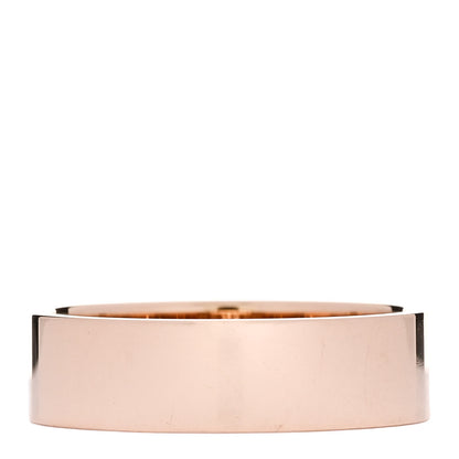 Hermes 18K Rose Gold Diamond PM H D'Ancre Ring 56 7.75 3 of 4