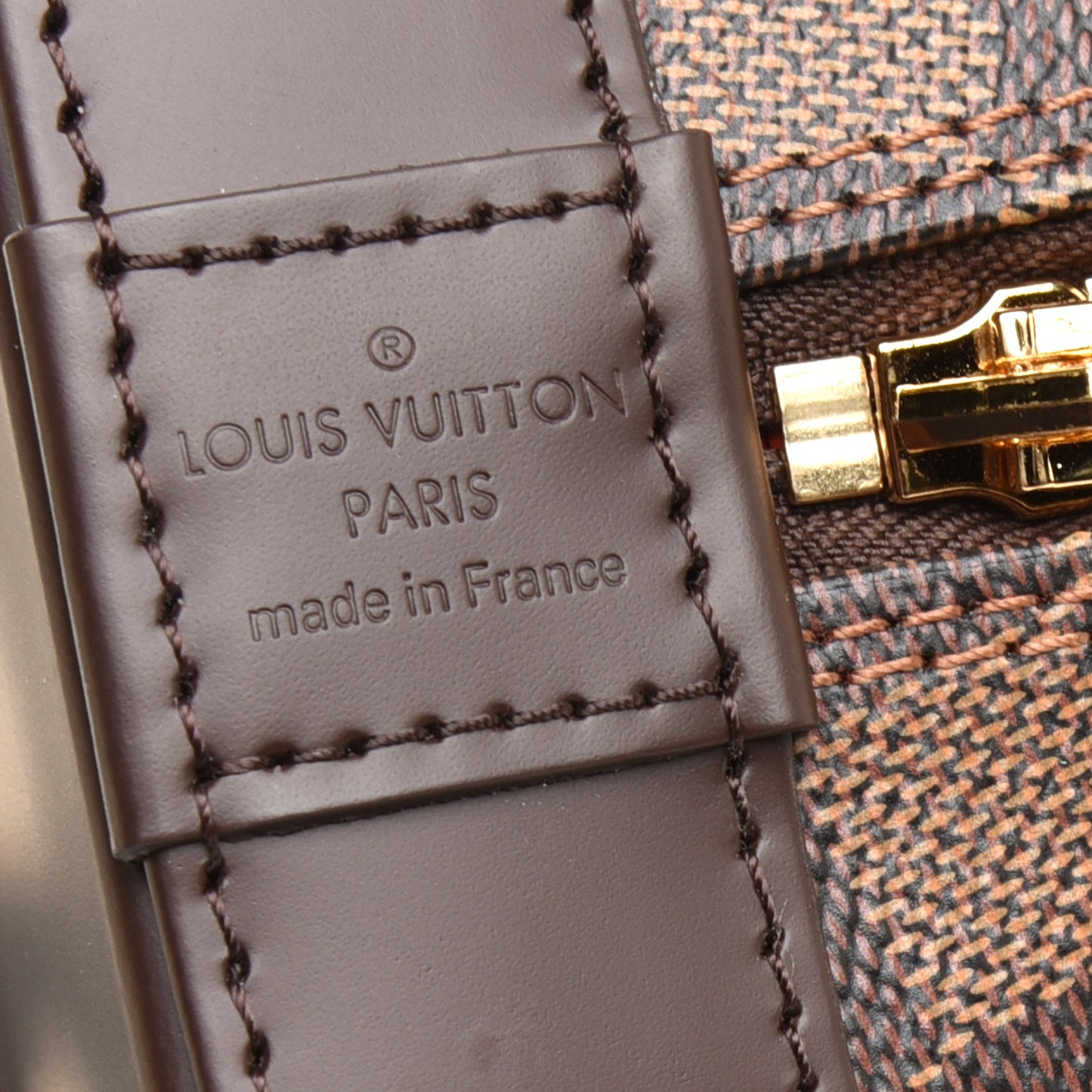 Damier Ebene Alma PM