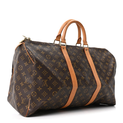 Louis Vuitton Monogram Keepall 50 2 of 9