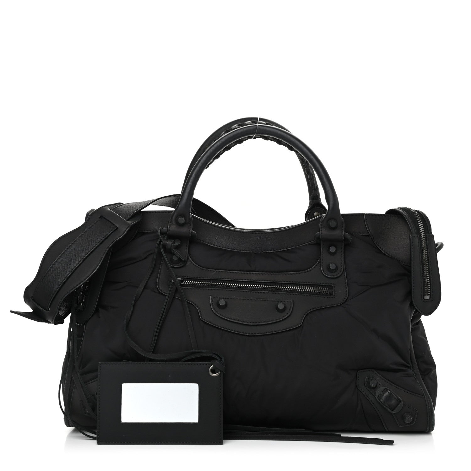 Balenciaga Nylon Agneau Classic Hardware City Black 1 of 10