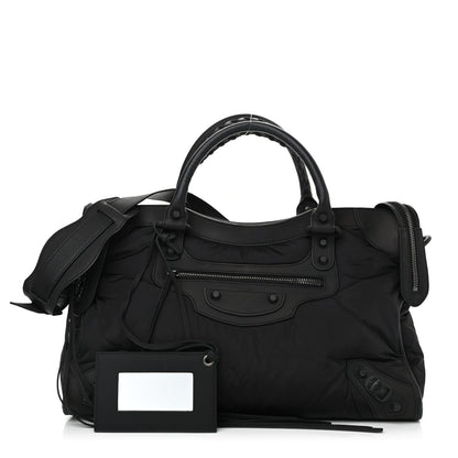 Balenciaga Nylon Agneau Classic Hardware City Black 1 of 10