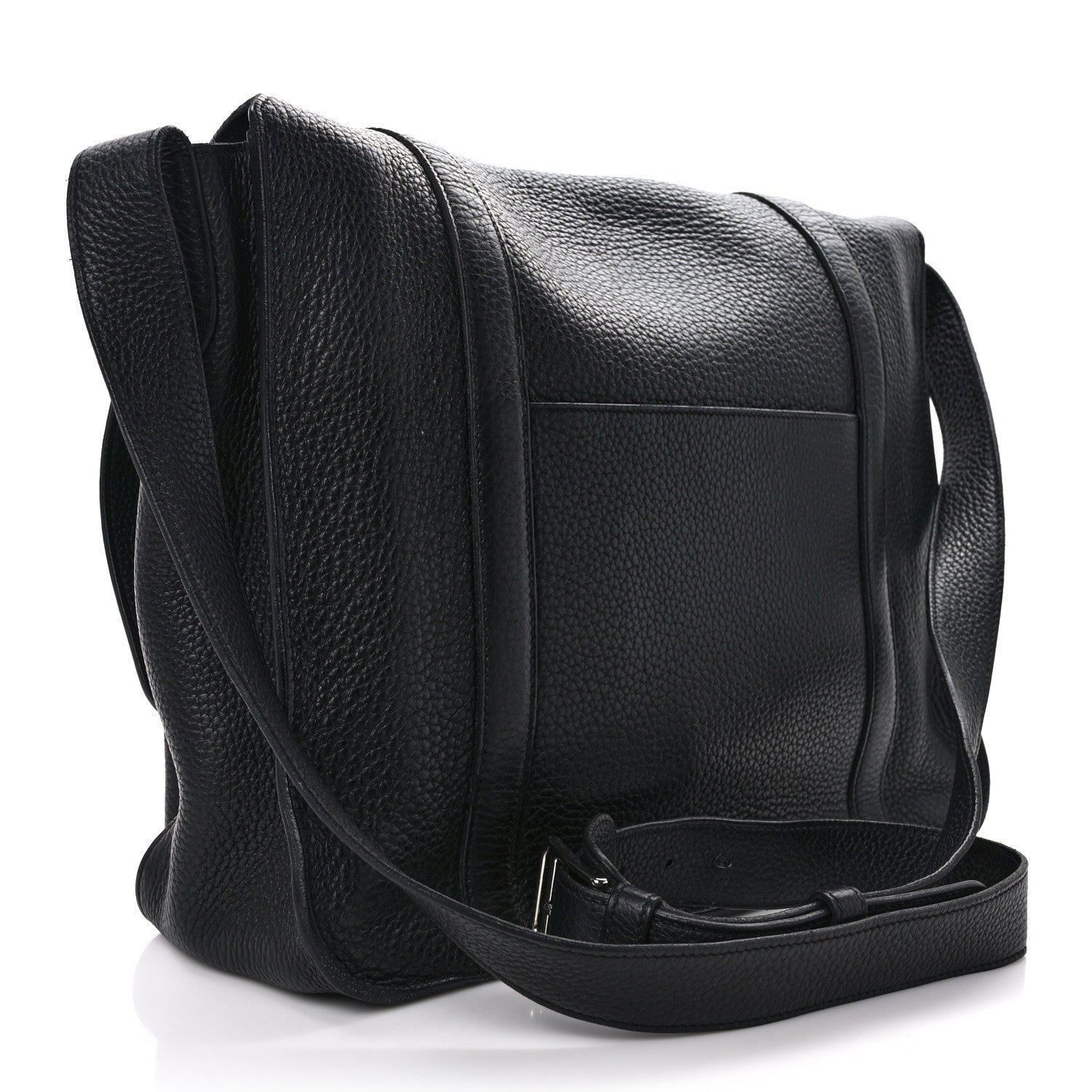 Hermes Taurillon Clemence Steve Caporal Messenger Black 3 of 16