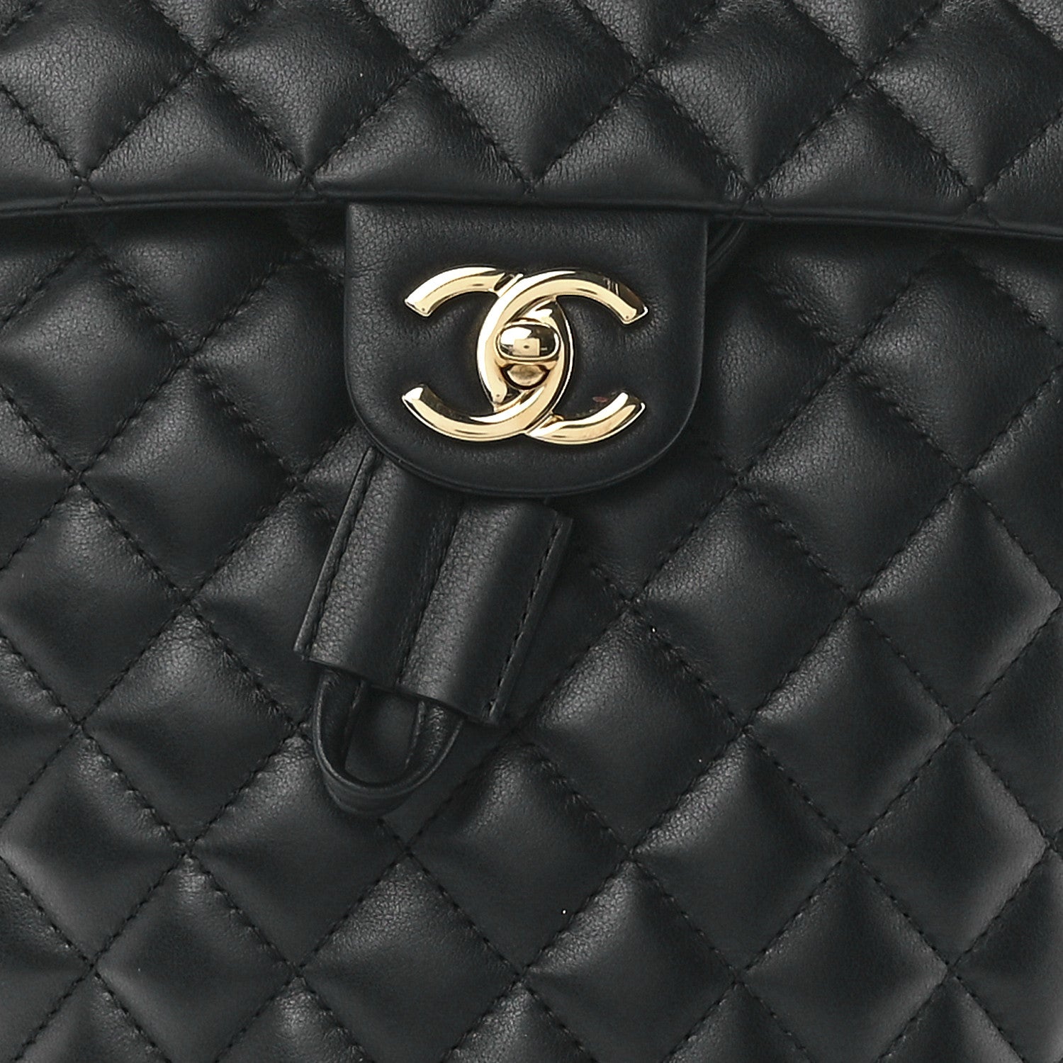 Chanel Lambskin Quilted Small Urban Spirit Backpack Black 8 of 11