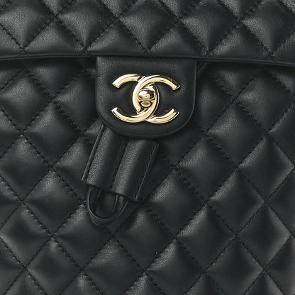 Chanel Lambskin Quilted Small Urban Spirit Backpack Black 8 of 11
