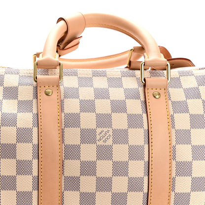 Louis Vuitton Damier Azur Keepall Bandouliere 45 11 of 11