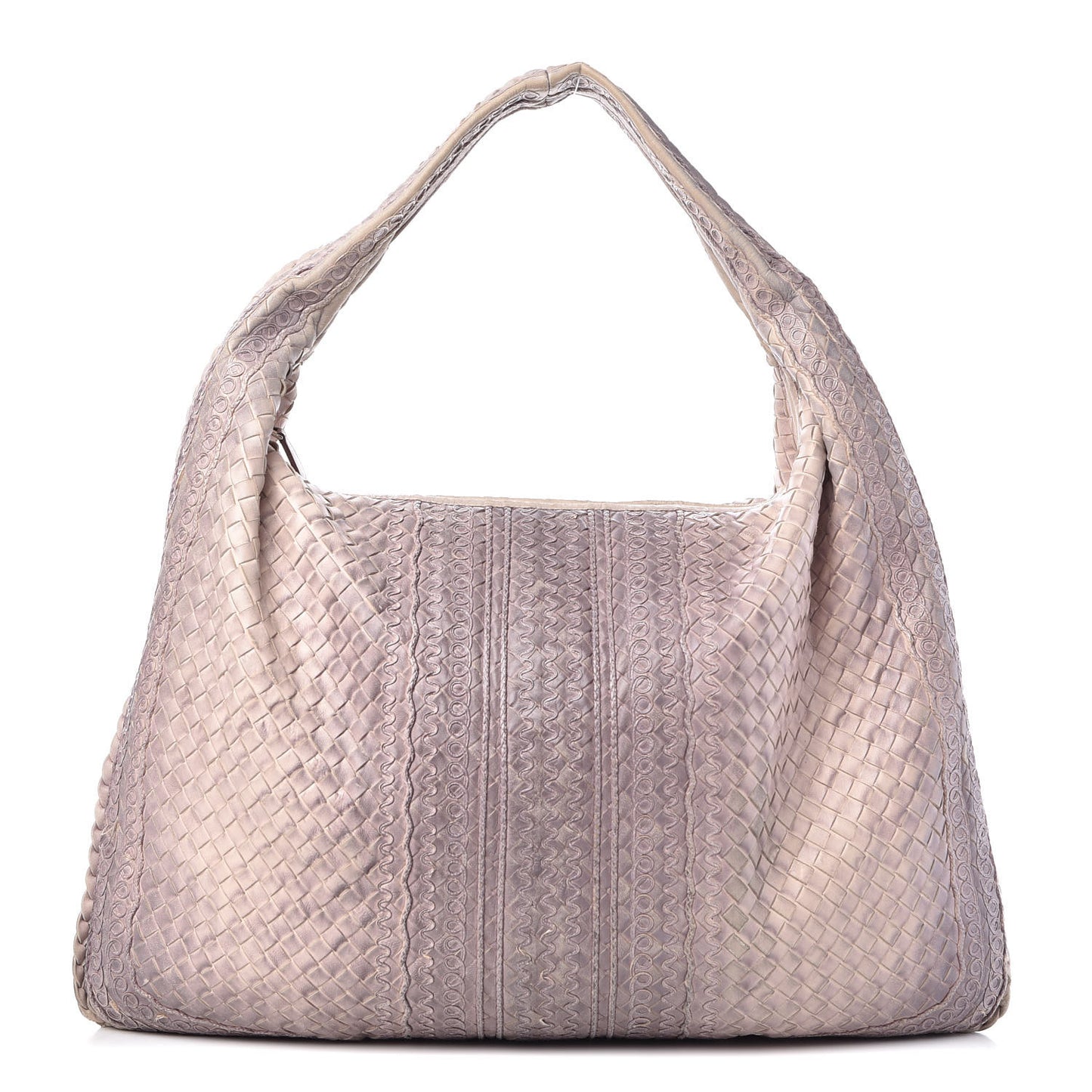 Nappa Intrecciato Maxi Veneta Hobo Ombre