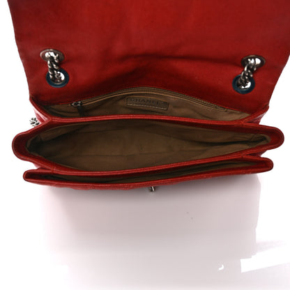 Chanel Caviar Quilted Medium Simply CC Flap Red 5 of 12