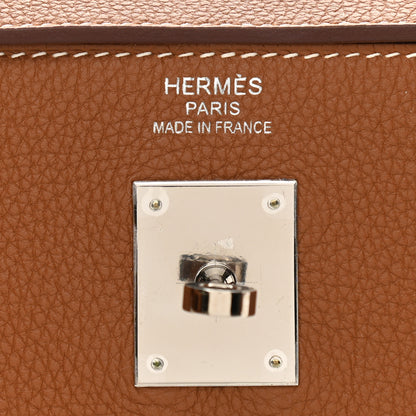 Hermes Togo Kelly Retourne 35 Gold 6 of 11