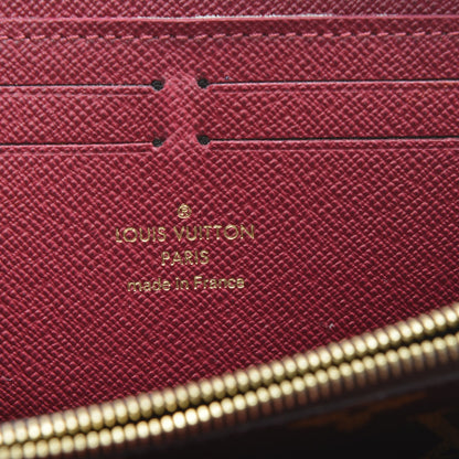 Louis Vuitton Monogram Clemence Wallet Fuchsia 6 of 6